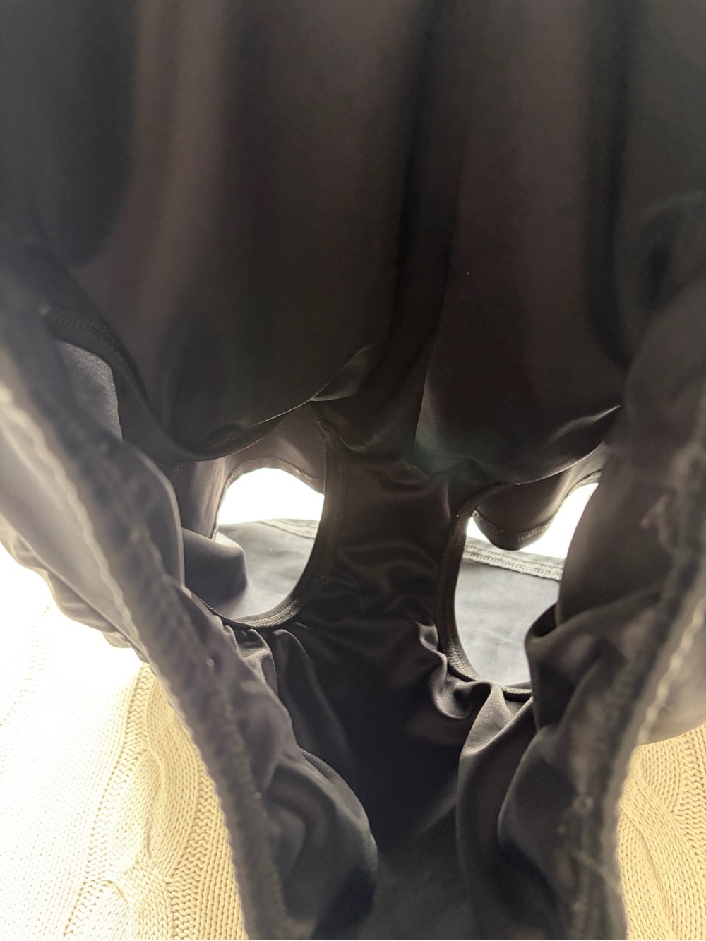 Lands' End Black swim skirt size 10 - Picture 4 of 4